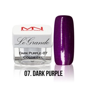 MYSTIC NAILS LEGRANDE color gel - no.07. - Dark Purple - 4 g