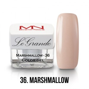 MYSTIC NAILS LEGRANDE color gel - no.36. - Marshmallow - 4g MYSTIC NAILS LEGRANDE color gel - no.36. - Marshmallow - 4g