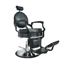ARCOBALENO Berberska stolica TIBER 5258D-1 - A30 crna