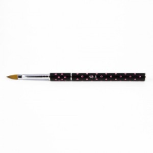 MYSTIC NAILS Kolinsky Brush - Peaked-flat hair #6