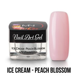 MYSTIC NAILS UV Painting Nail Art Gel - Ice Cream - Peach Blossom - 4g MYSTIC NAILS UV Painting Nail Art Gel - Ice Cream - Peach Blossom - 4g