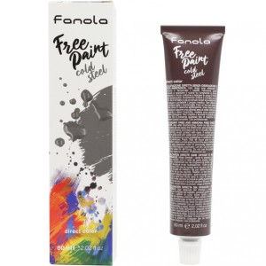 FANOLA FREE PAINT Direktna boja za kosu COLD STEEL 60ml