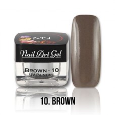 MYSTIC NAILS UV Painting Nail Art Gel - 10 - Brown - 4g