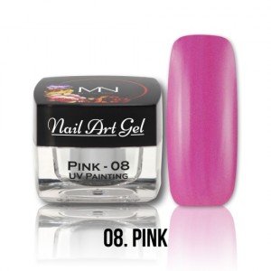 MYSTIC NAILS UV Painting Nail Art Gel - 08 - Pink - 4g MYSTIC NAILS UV Painting Nail Art Gel - 08 - Pink - 4g