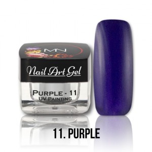 MYSTIC NAILS UV Painting Nail Art Gel - 11 - Purple - 4g MYSTIC NAILS UV Painting Nail Art Gel - 11 - Purple - 4g