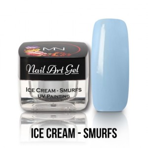 MYSTIC NAILS UV Painting Nail Art Gel - Ice Cream - Smurfs - 4g
