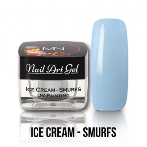 MYSTIC NAILS UV Painting Nail Art Gel - Ice Cream - Smurfs - 4g MYSTIC NAILS UV Painting Nail Art Gel - Ice Cream - Smurfs - 4g