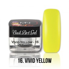 MYSTIC NAILS UV Painting Nail Art Gel - 16 - Vivid Yellow - 4g