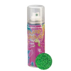 COMAIR Gliter sprej za kosu zeleni 125ml