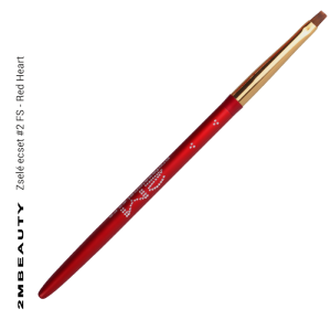 2M BEAUTY RED BEAUTY ČETKICA ZA GEL #2 2M BEAUTY RED BEAUTY ČETKICA ZA GEL #2