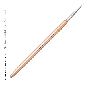 2M BEAUTY  ČETKICA ZA UKRAŠAVANJE - ART LINE Zlatna