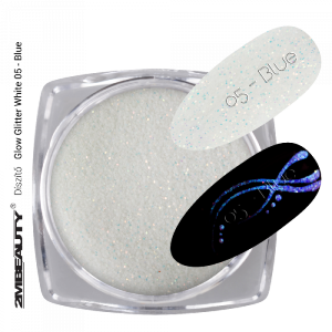 2M BEAUTY  GLOW GLITTER WHITE 05 - BLUE