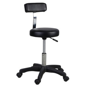 BELATRIX Pomoćna stolica sa naslonom Lara - Crna BELATRIX Pomoćna stolica sa naslonom Lara - Crna