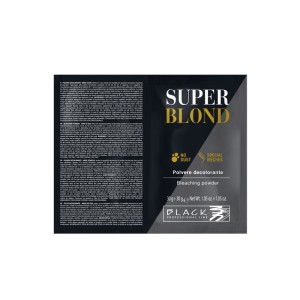 BLACK PROFESSIONAL  Blanš za kosu SUPER BLOND 30 g + 30 g besplatno - Kesica