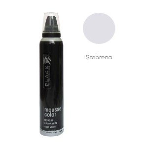BLACK PROFESSIONAL Kolor pena MOUSSE COLOR ARGENTO 200 ml - SREBRNA