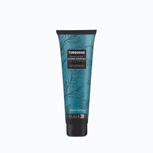 BLACK PROFESSIONAL Black Maska za dubinsku obnovu tanke kose Turquoise - 250 ml