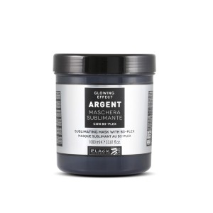 BLACK PROFESSIONAL Maska za oštećenu i lomljivu kosu Argent Glowing Effect - 1000 ml