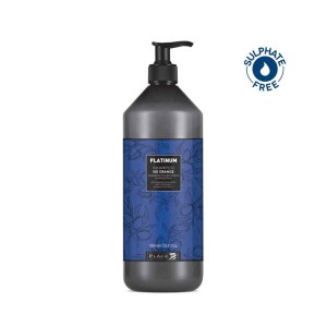 BLACK PROFESSIONAL Šampon protiv narandžastih tonova bez sulfata PLATINUM NO ORANGE - 1000 ml
