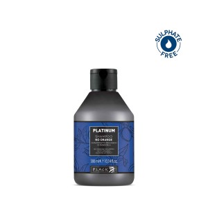 BLACK PROFESSIONAL Šampon protiv narandžastih tonova bez sulfata PLATINUM NO ORANGE - 300 ml