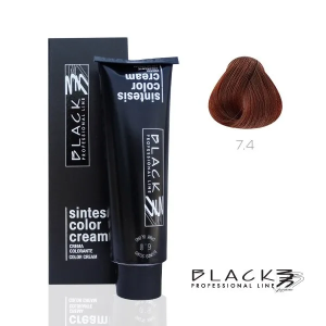 BLACK PROFESSIONAL Boja za kosu Sintesis - 100 ml - 7.4