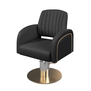 COMMODO Frizerska Stolica Crna - JANA