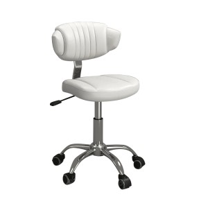 COMMODO pomoćna stolica s naslonom - BELA COMMODO pomoćna stolica s naslonom - BELA