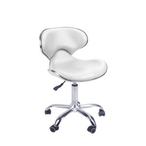 DONATO Stolica pomoćna sa naslonom Elegance - Bela