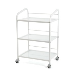 DONATO Kolica za kozmetiku Bela - Moly