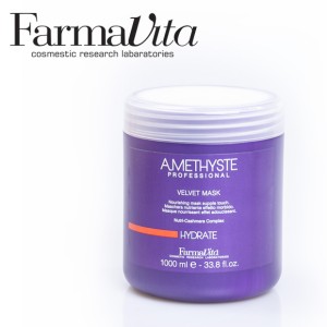 FARMAVITA Maska za kosu Amethyste Hydrate Velvet (kašmir) - 1000ml