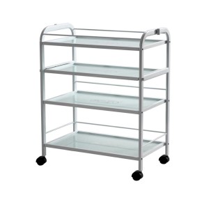 SILVER FOX Kozmetička Kolica Bela - Holy New