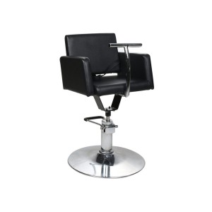 LIBRINI Dečija Frizerska Stolica Crna - Lux LIBRINI Dečija Frizerska Stolica Crna - Lux