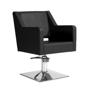 LIBRINI Frizerska stolica Crna - Modena