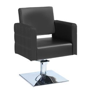LIBRINI Frizerska stolica Crna - Porto