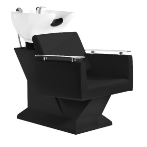 LIBRINI Šamponjera sa stolicom Crni - Parma LIBRINI Šamponjera sa stolicom Crni - Parma