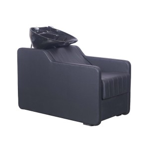 LIBRINI Šamponjera sa stolicom Crni - Sorrento LIBRINI Šamponjera sa stolicom Crni - Sorrento