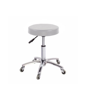 LIBRINI Pomoćna Stolica Style sa Hromiranom nogom - Bela