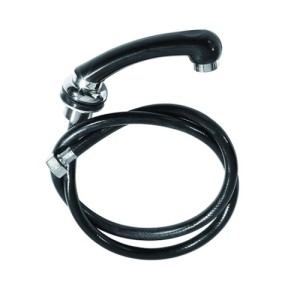 LIBRINI tuš crevo za šamponjeru - Crno