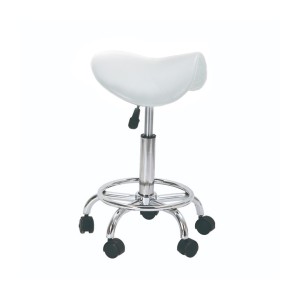 LIBRINI Pomoćna Stolica Saddle - Bela