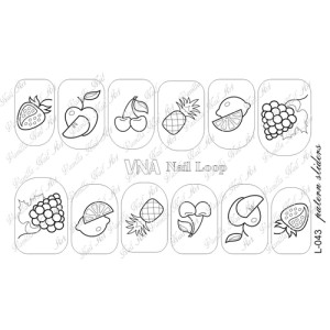 LUX KRAFT L-043 Slider šablon LUX KRAFT L-043 Slider šablon