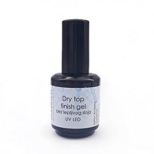 LUX KRAFT Dry Top finish gel bez lepljivog sloja – univerzalan 15 ml