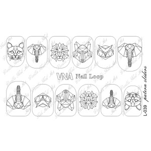 LUX KRAFT L-039 Slider šablon LUX KRAFT L-039 Slider šablon