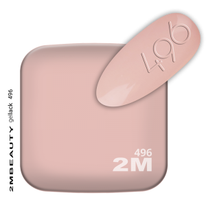 2M BEAUTY  GEL LAK - MAT 496 5ml