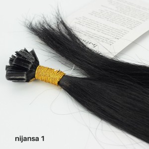 PRIRODNI PRAMENOVI SA KERATINOM 60 CM Nijansa 1 PRIRODNI PRAMENOVI SA KERATINOM 60 CM Nijansa 1