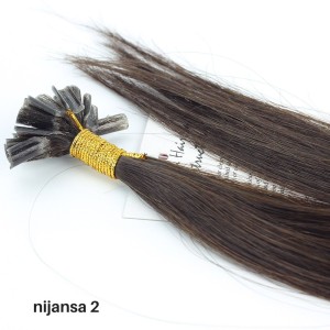 PRIRODNI PRAMENOVI SA KERATINOM 60 CM Nijansa 2 PRIRODNI PRAMENOVI SA KERATINOM 60 CM Nijansa 2