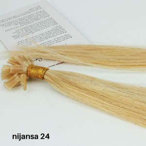 PRIRODNI PRAMENOVI SA KERATINOM 60 CM Nijansa 24 PRIRODNI PRAMENOVI SA KERATINOM 60 CM Nijansa 24