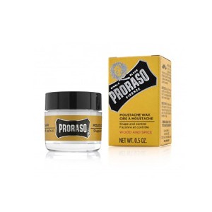 PRORASO Vosak za bradu i brkove WOOD & SPICE 15 ml