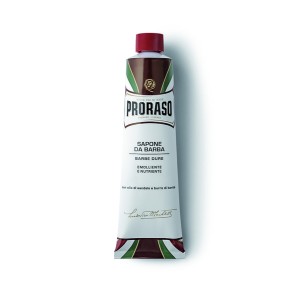 PRORASO Krema za brijanje u tubi NOURSH SANDALWOOD 150 ml