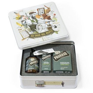 PRORASO Set za bradu 3 u 1 - CYPRESS & VETYVER