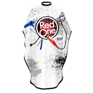 RED ONE Ogrtač za šišanje BARBER WHITE - Kuka