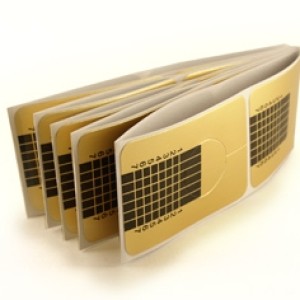 SOFT TOUCH papirni šabloni za izlivanje - zlatni 50kom SOFT TOUCH papirni šabloni za izlivanje - zlatni 50kom